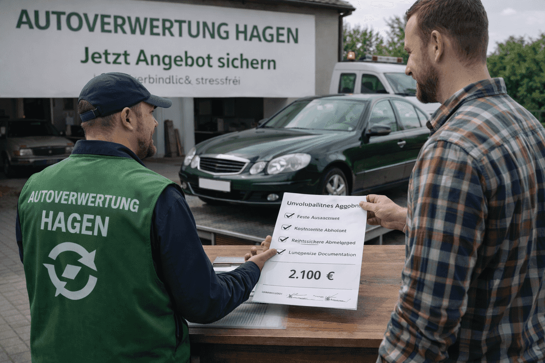 Jetzt Angebot sichern – Ihr direkter Einstieg in die Autoverwertung Münster