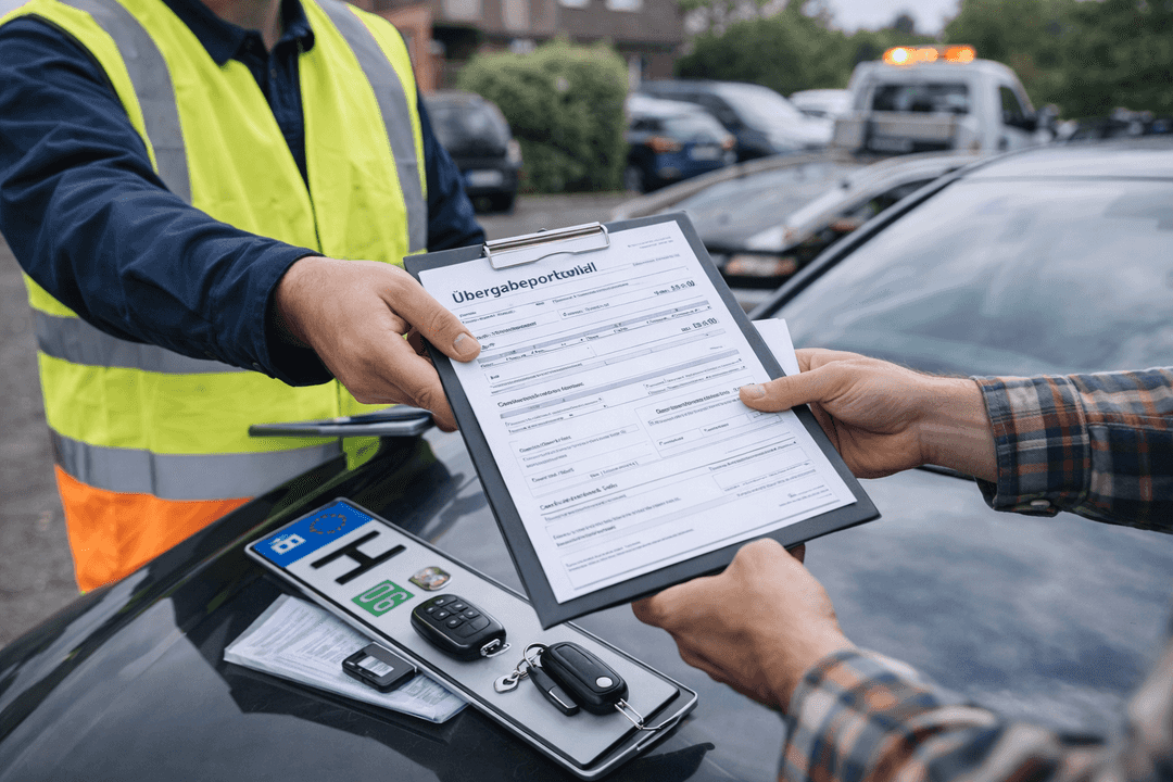 Alle Unterlagen aus einer Hand – Mit der Autoverwertung Münster